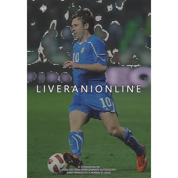 Qualificazioni ai Campionati Europei UEFA EURO 2012 Gruppo C Ljubljana - 25.03.2011 Slovenia-Italia Nella Foto:cassano antonio /Ph.Vitez-Ag. Aldo Liverani