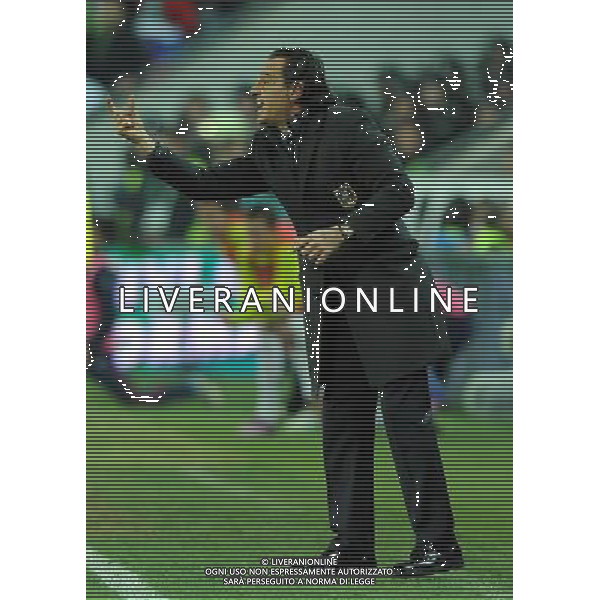 Qualificazioni ai Campionati Europei UEFA EURO 2012 Gruppo C Ljubljana - 25.03.2011 Slovenia-Italia Nella Foto: Prandelli cesare /Ph.Vitez-Ag. Aldo Liverani