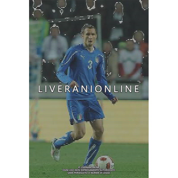 Qualificazioni ai Campionati Europei UEFA EURO 2012 Gruppo C Ljubljana - 25.03.2011 Slovenia-Italia Nella Foto:chiellini giorgio /Ph.Vitez-Ag. Aldo Liverani