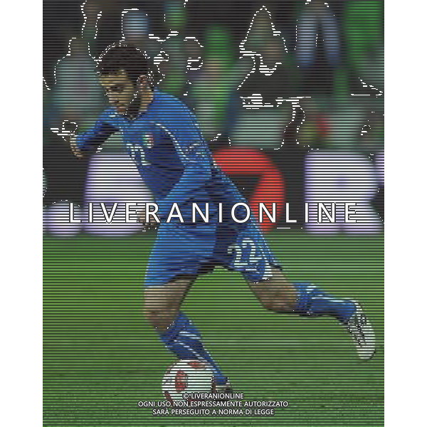 Qualificazioni ai Campionati Europei UEFA EURO 2012 Gruppo C Ljubljana - 25.03.2011 Slovenia-Italia Nella Foto:rossi giuseppe /Ph.Vitez-Ag. Aldo Liverani