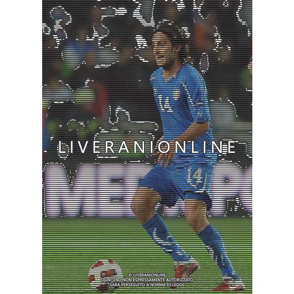 Qualificazioni ai Campionati Europei UEFA EURO 2012 Gruppo C Ljubljana - 25.03.2011 Slovenia-Italia Nella Foto:Alberto Aquilani /Ph.Vitez-Ag. Aldo Liverani