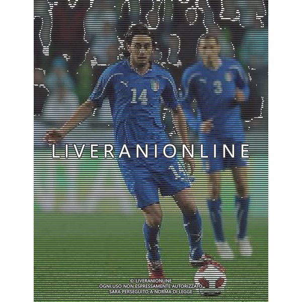 Qualificazioni ai Campionati Europei UEFA EURO 2012 Gruppo C Ljubljana - 25.03.2011 Slovenia-Italia Nella Foto:Alberto Aquilani /Ph.Vitez-Ag. Aldo Liverani