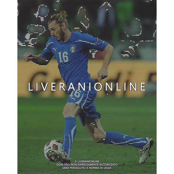 Qualificazioni ai Campionati Europei UEFA EURO 2012 Gruppo C Ljubljana - 25.03.2011 Slovenia-Italia Nella Foto:Federico Balzaretti /Ph.Vitez-Ag. Aldo Liverani