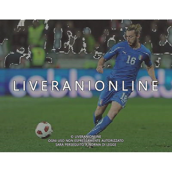 Qualificazioni ai Campionati Europei UEFA EURO 2012 Gruppo C Ljubljana - 25.03.2011 Slovenia-Italia Nella Foto:Federico Balzaretti /Ph.Vitez-Ag. Aldo Liverani