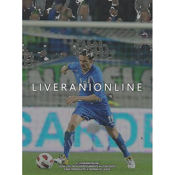 Qualificazioni ai Campionati Europei UEFA EURO 2012 Gruppo C Ljubljana - 25.03.2011 Slovenia-Italia Nella Foto:Leonardo Bonucci /Ph.Vitez-Ag. Aldo Liverani