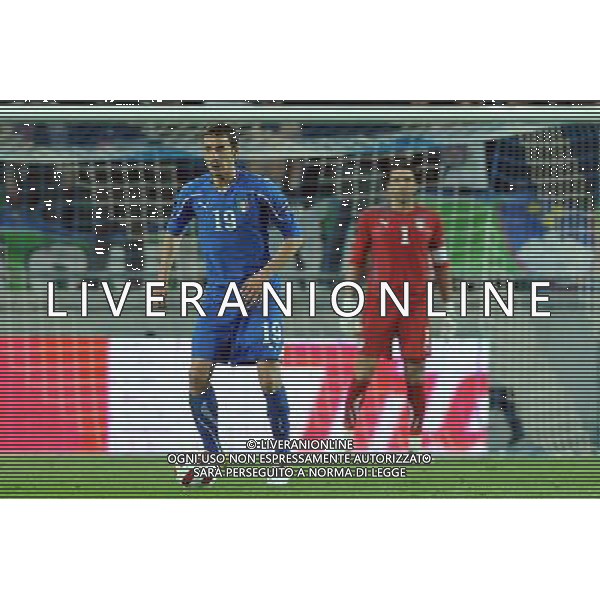 Qualificazioni ai Campionati Europei UEFA EURO 2012 Gruppo C Ljubljana - 25.03.2011 Slovenia-Italia Nella Foto:Leonardo Bonucci /Ph.Vitez-Ag. Aldo Liverani