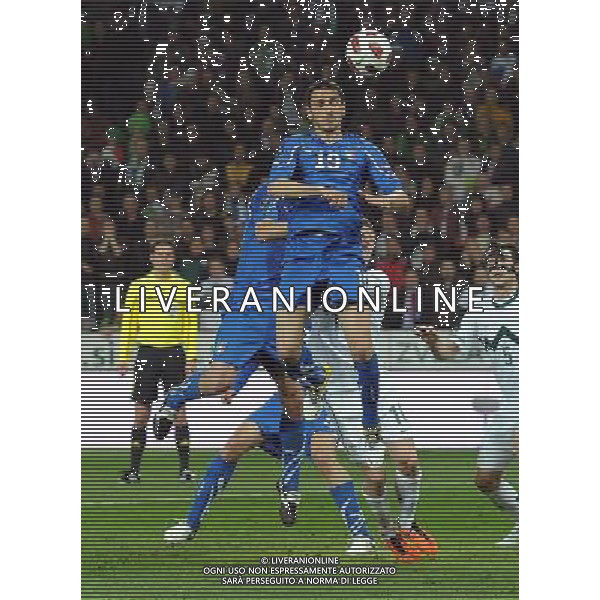 Qualificazioni ai Campionati Europei UEFA EURO 2012 Gruppo C Ljubljana - 25.03.2011 Slovenia-Italia Nella Foto:Leonardo Bonucci /Ph.Vitez-Ag. Aldo Liverani