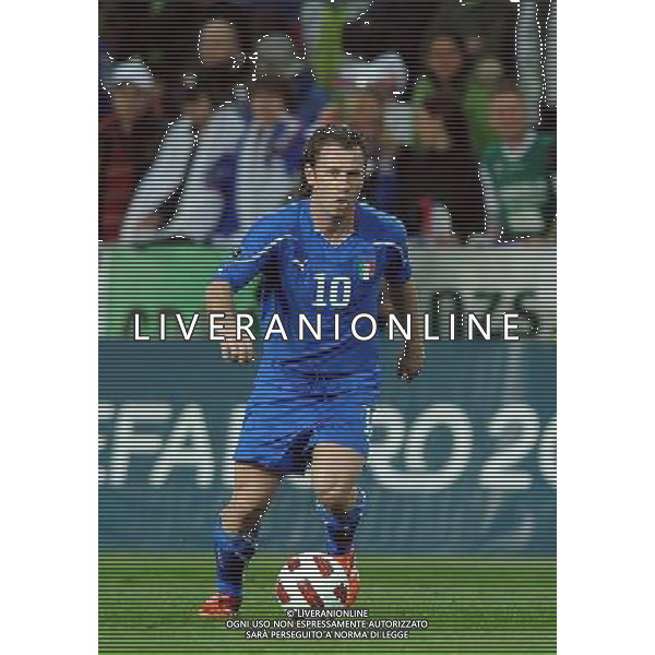 Qualificazioni ai Campionati Europei UEFA EURO 2012 Gruppo C Ljubljana - 25.03.2011 Slovenia-Italia Nella Foto:Antonio Cassano /Ph.Vitez-Ag. Aldo Liverani