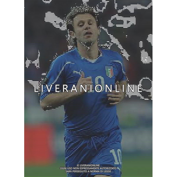 Qualificazioni ai Campionati Europei UEFA EURO 2012 Gruppo C Ljubljana - 25.03.2011 Slovenia-Italia Nella Foto:Antonio Cassano /Ph.Vitez-Ag. Aldo Liverani