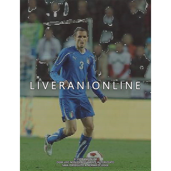 Qualificazioni ai Campionati Europei UEFA EURO 2012 Gruppo C Ljubljana - 25.03.2011 Slovenia-Italia Nella Foto:Giorgio Chiellini /Ph.Vitez-Ag. Aldo Liverani