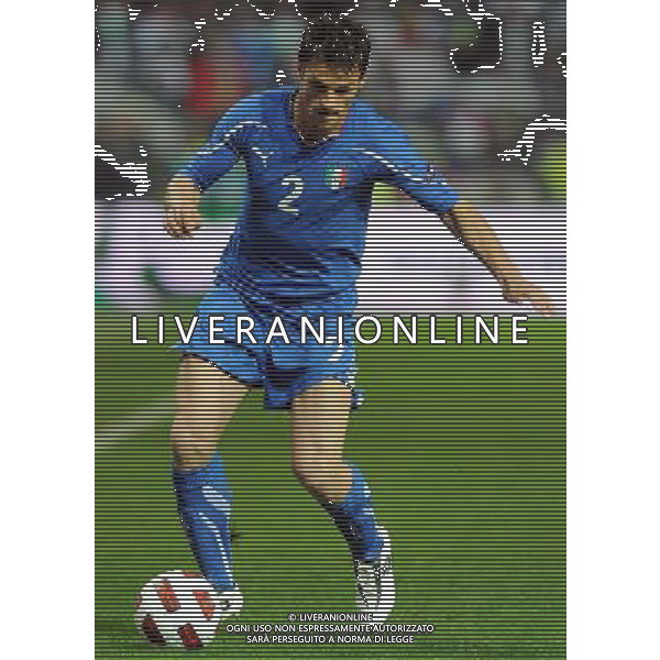 Qualificazioni ai Campionati Europei UEFA EURO 2012 Gruppo C Ljubljana - 25.03.2011 Slovenia-Italia Nella Foto:Cristian Maggio /Ph.Vitez-Ag. Aldo Liverani