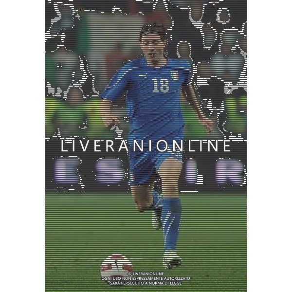 Qualificazioni ai Campionati Europei UEFA EURO 2012 Gruppo C Ljubljana - 25.03.2011 Slovenia-Italia Nella Foto:Riccardo Montolivo /Ph.Vitez-Ag. Aldo Liverani