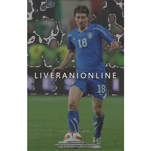 Qualificazioni ai Campionati Europei UEFA EURO 2012 Gruppo C Ljubljana - 25.03.2011 Slovenia-Italia Nella Foto:Riccardo Montolivo /Ph.Vitez-Ag. Aldo Liverani