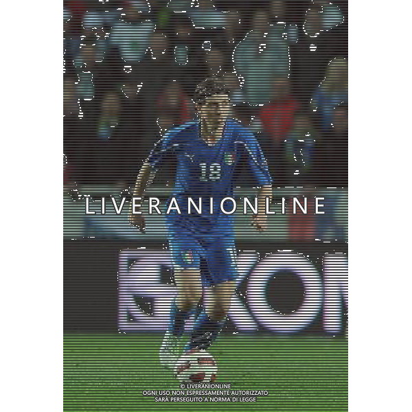 Qualificazioni ai Campionati Europei UEFA EURO 2012 Gruppo C Ljubljana - 25.03.2011 Slovenia-Italia Nella Foto:Riccardo Montolivo /Ph.Vitez-Ag. Aldo Liverani