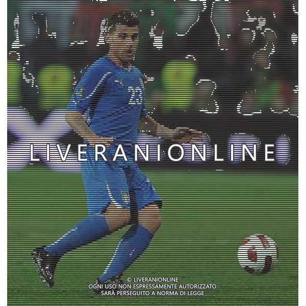 Qualificazioni ai Campionati Europei UEFA EURO 2012 Gruppo C Ljubljana - 25.03.2011 Slovenia-Italia Nella Foto:Antonio Nocerino /Ph.Vitez-Ag. Aldo Liverani