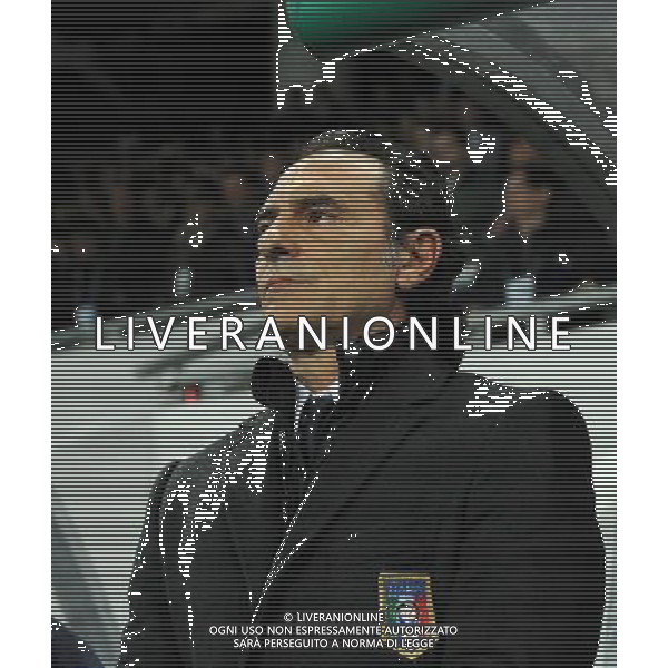 Qualificazioni ai Campionati Europei UEFA EURO 2012 Gruppo C Ljubljana - 25.03.2011 Slovenia-Italia Nella Foto:Cesare Prandelli /Ph.Vitez-Ag. Aldo Liverani