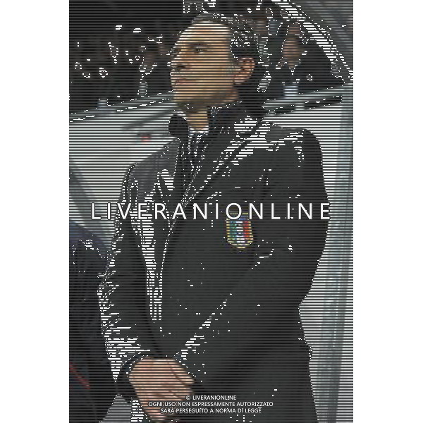 Qualificazioni ai Campionati Europei UEFA EURO 2012 Gruppo C Ljubljana - 25.03.2011 Slovenia-Italia Nella Foto:Cesare Prandelli /Ph.Vitez-Ag. Aldo Liverani