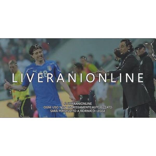 Qualificazioni ai Campionati Europei UEFA EURO 2012 Gruppo C Ljubljana - 25.03.2011 Slovenia-Italia Nella Foto:Cesare Prandelli /Ph.Vitez-Ag. Aldo Liverani