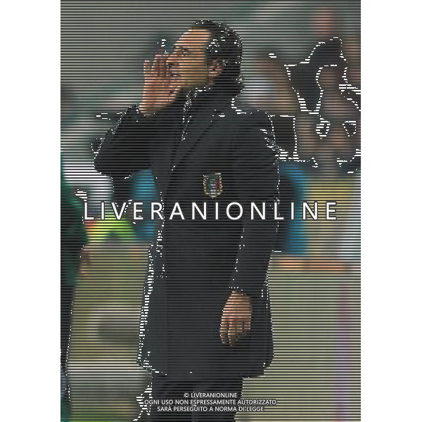 Qualificazioni ai Campionati Europei UEFA EURO 2012 Gruppo C Ljubljana - 25.03.2011 Slovenia-Italia Nella Foto:Cesare Prandelli /Ph.Vitez-Ag. Aldo Liverani