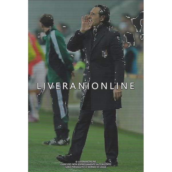 Qualificazioni ai Campionati Europei UEFA EURO 2012 Gruppo C Ljubljana - 25.03.2011 Slovenia-Italia Nella Foto:Cesare Prandelli /Ph.Vitez-Ag. Aldo Liverani