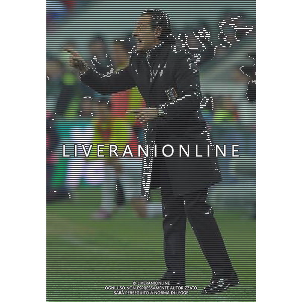 Qualificazioni ai Campionati Europei UEFA EURO 2012 Gruppo C Ljubljana - 25.03.2011 Slovenia-Italia Nella Foto:Cesare Prandelli /Ph.Vitez-Ag. Aldo Liverani