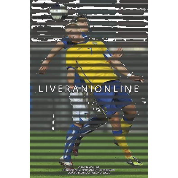 Amichevole Internazionale Reggio Emilia - 24.03.2011 Italia U21-Svezia U21 Nella Foto:Hiljemark-Lorenzo Crisetig /Ph.Vitez-Ag. Aldo Liverani