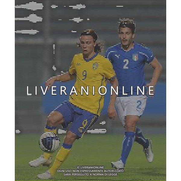Amichevole Internazionale Reggio Emilia - 24.03.2011 Italia U21-Svezia U21 Nella Foto:Hult /Ph.Vitez-Ag. Aldo Liverani