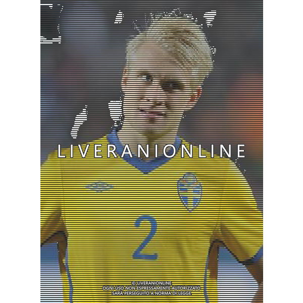 Amichevole Internazionale Reggio Emilia - 24.03.2011 Italia U21-Svezia U21 Nella Foto:Larsson /Ph.Vitez-Ag. Aldo Liverani