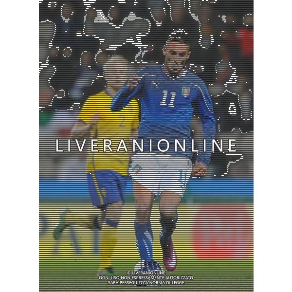 Amichevole Internazionale Reggio Emilia - 24.03.2011 Italia U21-Svezia U21 Nella Foto:Federico Macheda /Ph.Vitez-Ag. Aldo Liverani