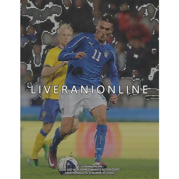 Amichevole Internazionale Reggio Emilia - 24.03.2011 Italia U21-Svezia U21 Nella Foto:Federico Macheda /Ph.Vitez-Ag. Aldo Liverani