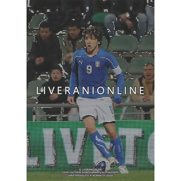Amichevole Internazionale Reggio Emilia - 24.03.2011 Italia U21-Svezia U21 Nella Foto:Alberto Paloschi /Ph.Vitez-Ag. Aldo Liverani