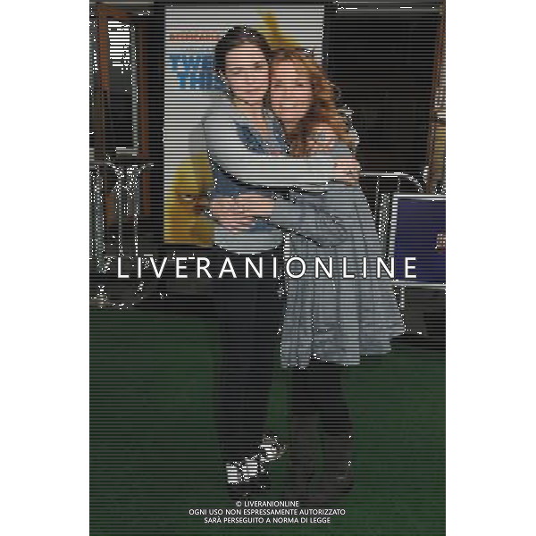 27 March 2011 - Universal City, California - Zoey Deutch and Lea Thompson. \'Hop\' Los Angeles Premiere held at Universal CityWalk. Photo Credit: Byron Purvis/AdMedia AG. ALDO LIVERANI SAS ITALY ONLY *** Local Caption *** .