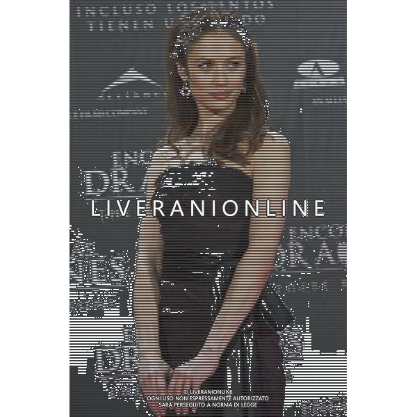 Olga Kurylenko attends the Premiere of \'There be dragons\' at Capitol Cinema in Madrid AG. ALDO LIVERANI SAS ITALY ONLY *** Local Caption *** .