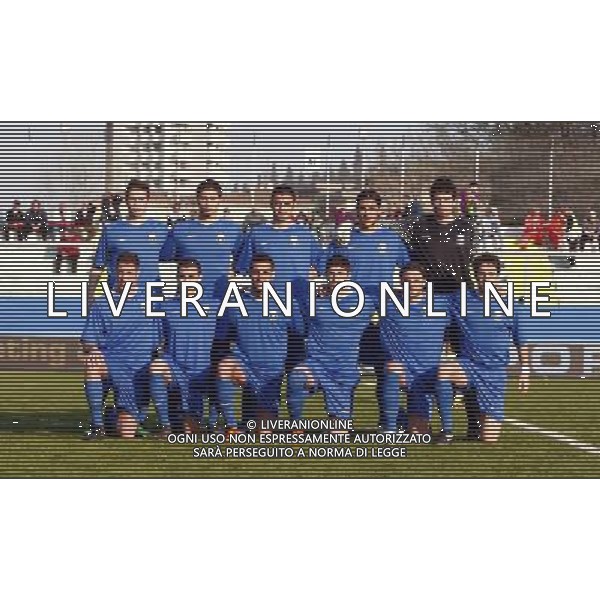 SASSUOLO (MO) 30/03/2011 - NAZIONALE B ITALIA VS FIRST LEAGUE SERBIA - NELLA FOTO: LA FORMAZIONE ITALIANA NAZIONALE B ©SOLI / AGENZIA ALDO LIVERANI SAS