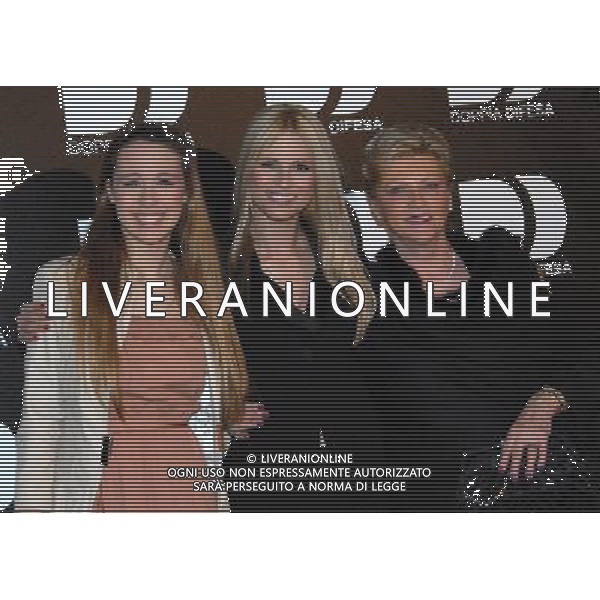 MILANO 30/3(2011 SPAZIO ANTOLOGICO VIA MECENATE, 84 SERATA DI BENEFICENZA IN OCCASIONE DELLA PRIMA TELEVISIVA: -DOPPIA DIFESA- CONDOTTA DI MICHELLE HUNZIKER NELLA FOTO MICHELLE HUNZIKER CON LA FIGLIA AURORA E LA MADRE INEKE FOTO ROMANO/AG ALDO LIVERANI