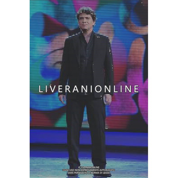 MILANO 30/03/2011 TRASMISSIONE TELEVISIVA SU CANALE 5 MEDIASET ZELIG NELLA FOTO : GIOELE DIX DURANTE IL SUO SKETCH FOTO GAZZANIGA /AG. ALDO LIVERANI SAS