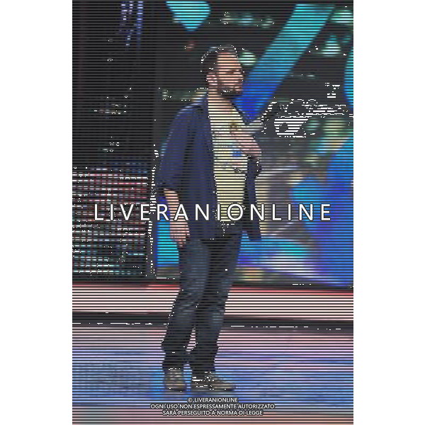 MILANO 30/03/2011 TRASMISSIONE TELEVISIVA SU CANALE 5 MEDIASET ZELIG NELLA FOTO : PAOLO LABATI DURANTE IL SUO SKETCH FOTO GAZZANIGA /AG. ALDO LIVERANI SAS