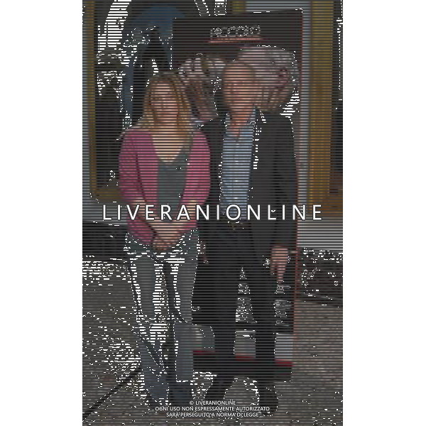 MILANO 1/4/2011 PINACOTECA BRERA VIA BRERA, 28 PRESENTAZIONE DELLO SPETTACOLO TEATRALE: -REVE D\' AUTOMNE- NELLA FOTO PASCAL GREGGORY E VALERIA BRUNI TEDESCHI FOTO ROMANO/AG ALDO LIVERANI