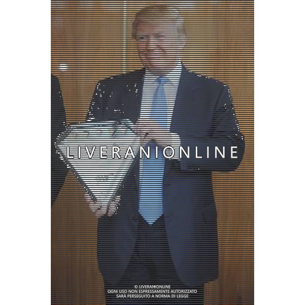 Donald J. Trump Presented With AAA\'s Top Hotel Award on March 31, 2011 in New York City. AG. ALDO LIVERANI SAS ITALY ONLY *** Local Caption *** .