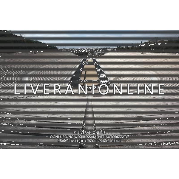 ATENY , GRECJA , ATHENS , GREECE 29.03.2011 NZ Stadion Panatenajski olimpijski , Panathinaiko , Panathenaic Stadium , Kallimarmaro sport obiekt sportowy FOT. WOJCIECH FIGURSKI / NEWSPIX.PL --- Newspix.pl *** Local Caption *** www.newspix.pl mail us: info@newspix.pl call us: 0048 022 23 22 222 --- Polish Picture Agency by Ringier Axel Springer Poland