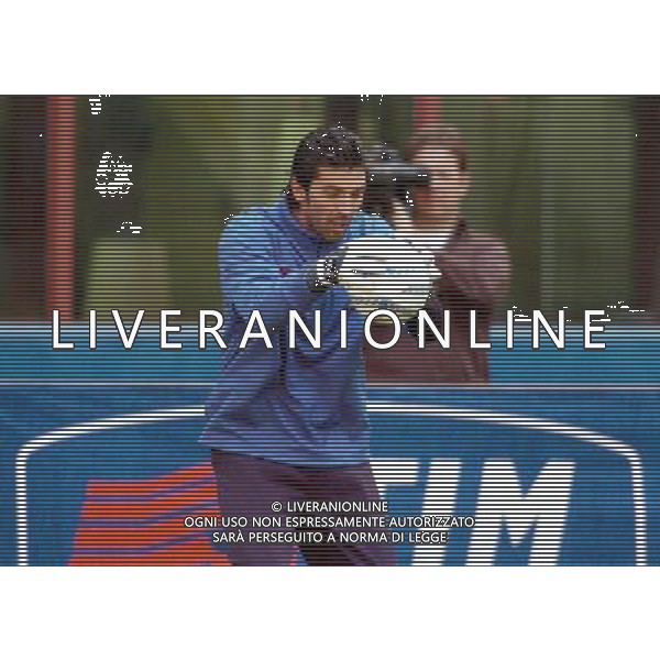 MILANO 29/03/04 ALLENAMENTO DELLA NAZIONALE ITALIANA NELLA FOTO BUFFON GIANLUIGI PH GIGI ARCAINI/AG.ALDO LIVERANI