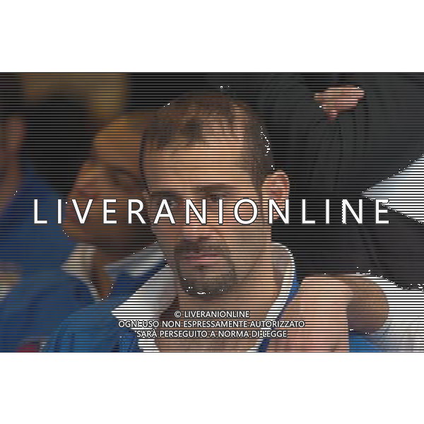 MILANO 29/03/04 ALLENAMENTO DELLA NAZIONALE ITALIANA E PRESENTAZIONE NUOVE DIVISE NELLA FOTO PANCARO GIUSEPPE PH GIGI ARCAINI/AG.ALDO LIVERANI