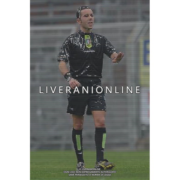 Campionato Lega PRO 1Á Divisione girone A Como 27-03-2011 Como - Pavia nella foto: l\'arbitro Diego Roca di Foggia foto Garavaglia - ag. Aldo Liverani sas