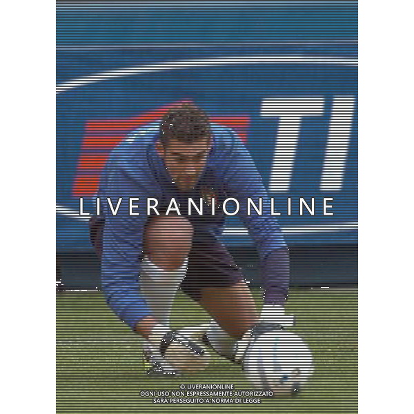 MILANO 29/03/04 ALLENAMENTO DELLA NAZIONALE ITALIANA NELLA FOTO PELIZZOLI IVAN PH GIGI ARCAINI/AG.ALDO LIVERANI