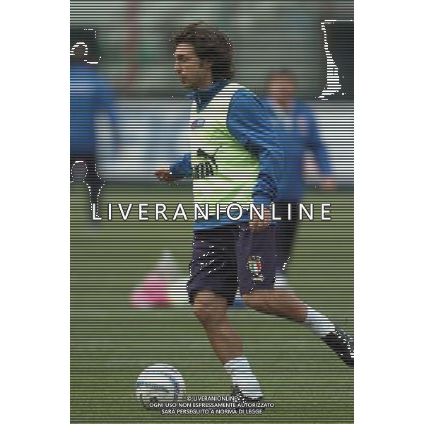 MILANO 29/03/04 ALLENAMENTO DELLA NAZIONALE ITALIANA NELLA FOTO PIRLO ANDREA PH GIGI ARCAINI/AG.ALDO LIVERANI
