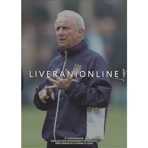 MILANO 29/03/04 ALLENAMENTO DELLA NAZIONALE ITALIANA NELLA FOTO TRAPATTONI GIOVANNI PH GIGI ARCAINI/AG.ALDO LIVERANI