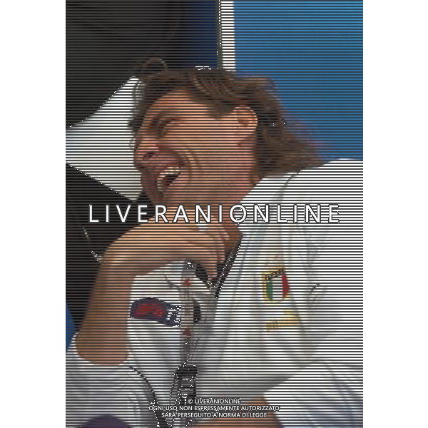 MILANO 29/03/04 ALLENAMENTO DELLA NAZIONALE ITALIANA E PRESENTAZIONE NUOVE DIVISE NELLA FOTO VIERI CHRISTIAN PH GIGI ARCAINI/AG.ALDO LIVERANI