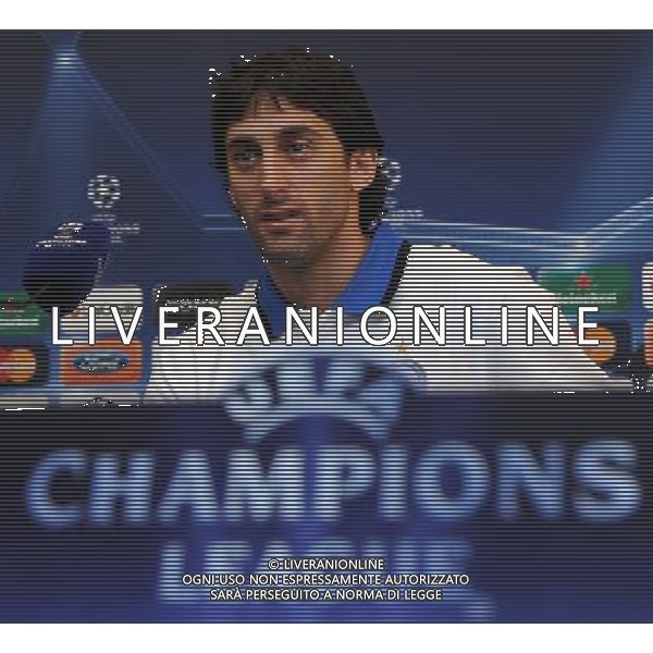 UEFA Champions League 2010/2011 Quarti di Finale Andata Milano - 04.04.2011 Allenamenti e Conferenza Stampa Pre Partita Nella Foto:Diego Milito /Ph.Vitez-Ag. Aldo Liverani