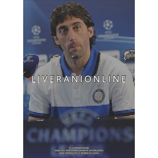 UEFA Champions League 2010/2011 Quarti di Finale Andata Milano - 04.04.2011 Allenamenti e Conferenza Stampa Pre Partita Nella Foto:Diego Milito /Ph.Vitez-Ag. Aldo Liverani
