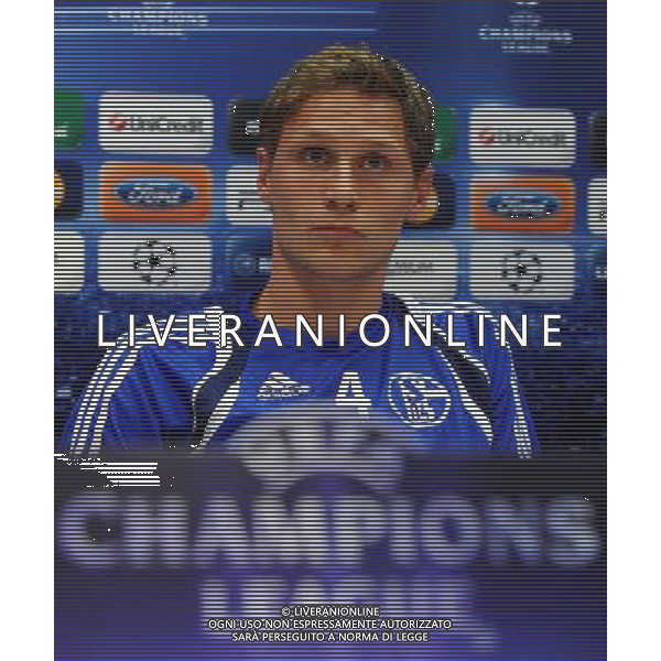 UEFA Champions League 2010/2011 Quarti di Finale Andata Milano - 04.04.2011 Allenamenti e Conferenza Stampa Pre Partita Nella Foto:benedikt howedes /Ph.Vitez-Ag. Aldo Liverani